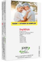 Complesso NADH + vitamina B - 20 mg di NADH funzionalmente combinato (confezione da 30 compresse)