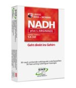 NADH plus L-ARGININ -   Sublingual-Tablette (Packungsinhalt 30 Lutschpastillen) - Jetzt neu mit Limettengeschmack!