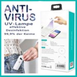 Lampada UV, disinfezione efficace di germi, batteri e virus